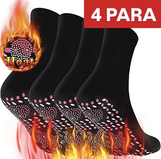 masažne čarape 4 para crna